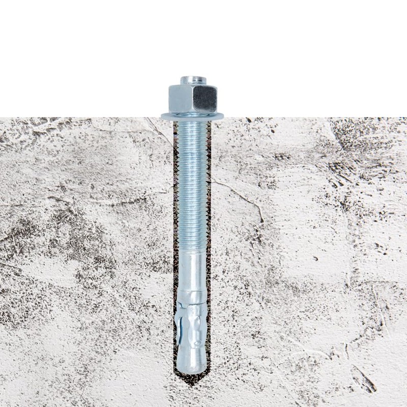 Napredak 1/2" x2-3/4 Wedge Anchor for Concrete, Heavy Duty Anchor