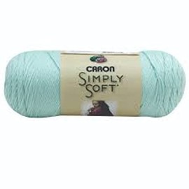 Caron Simply Soft Acrylic Aran Knitting Wool Yarn 170g -9739 Soft Green