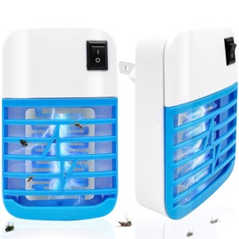 Bug Zapper Indoor,Fly Trap for Indoors,Insect Traps for Indoors Mosquito Killer for Kids & Pets,Mosquito Zapper with Blue Lights for Living Room, Home, Kitchen, Bedroom, Baby Room, Office (1)