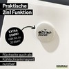 Huuraa Magnet Amrum Strandmotiv Geschenk 59mm Flaschenöffner Amrum Geschenkidee