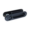 HOCONNIE Pocket Door Handle with Key Sliding Door Lock Keyed