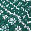 LinTimes Christmas Tablecloth Christmas Reindeer Snowflakes Table Cloth Table Cloth