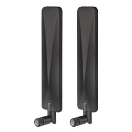 Bingfu 4G LTE Antenna 9dBi SMA Male Cellular Antenna (2-Pack) Compatible with Spypoint Flex Trail Game Camera Wireless CPE Router Hotspot Cellular Gateway Industrial IoT Router Outdoor Security Camera