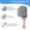 Nanoskin Professional 8.5-Inch Gentle Surface Cleaning Brush with Durable Salt