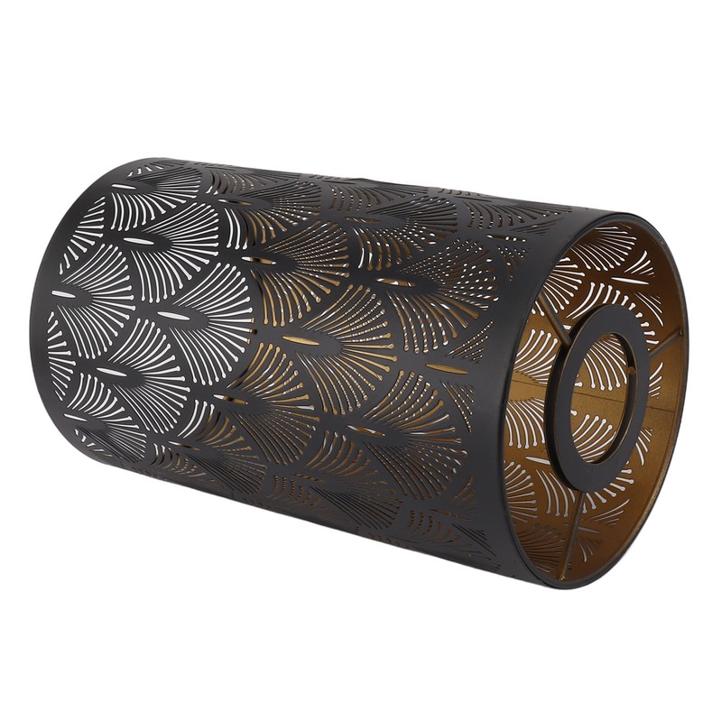 Modern Lampshade Metal Cylindrical Hollow Out E27 E26 Lamp Shade