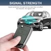 YO&YOYE Compatible with Volkswagen Key Fob Cover with Keychain Leather