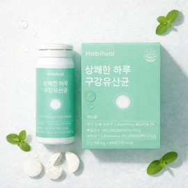 Oral Lactobacillus Infants, Babies, Elementary School Students, Family Xylitol Apple Mint Flavor (30 tablets, 1 month worth) / 구강 유산균 영유아 아기 초등학생 가족 자일리톨 애플민트맛 (30정1개월분)