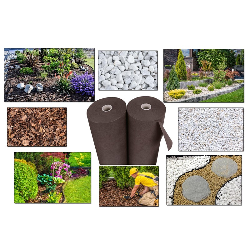 sarcia.eu Garden Fleece Weed Fleece Brown 50 g/m² with UV