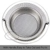 Kitchen Sink Strainer, 2-Pack Sink Strainer Basket with Handle, 4.5"