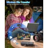 NewQ Filehub AC750 Travel Router: Portable Hard Drive SD Card
