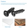 sourcing map Hex Socket Self Tapping Screws, M6 x 20mm