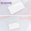 Tamaki 6 Pack Mesh Zipper Pouch with Label Pocket, Waterproof