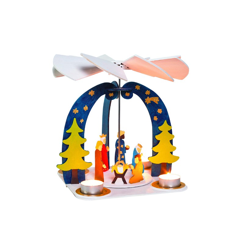 Pebaro 846-Christmas Pyramid Wooden modelling kit