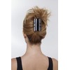 Linziclip - Pinza para el pelo (2 unidades), color negro