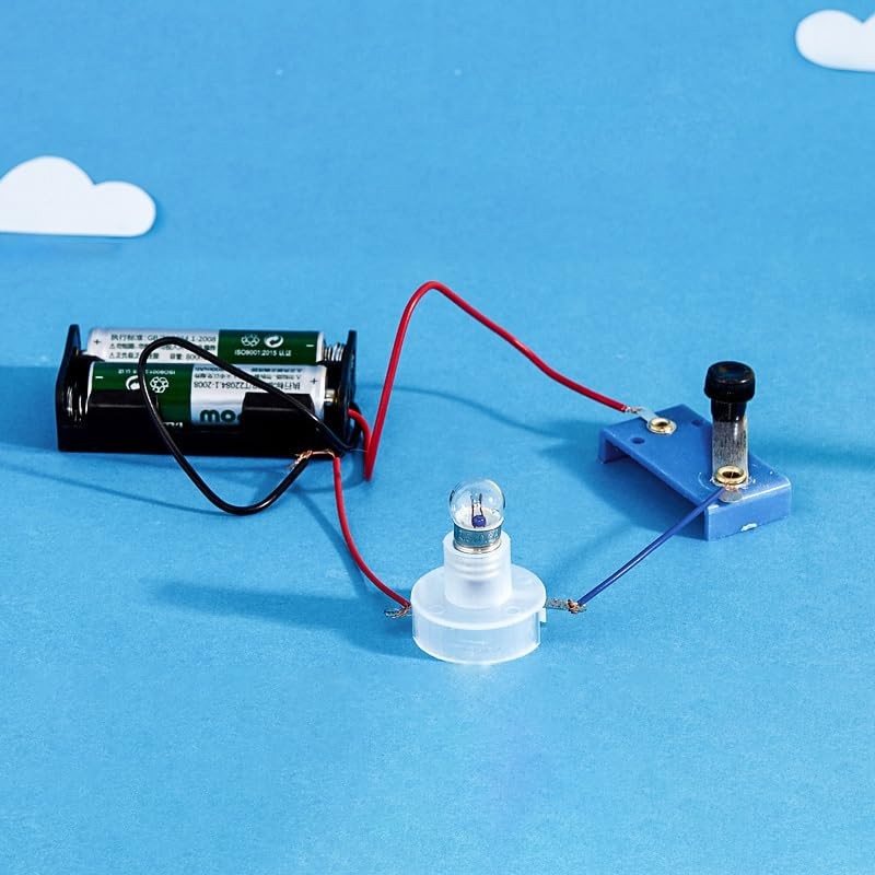 Small Bulb Lights Up Experiment Kit, Electrical Circuit Experiment Kit,