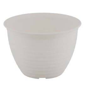 ベストコ フラワーリングポット 鉢 プランター 7号 ホワイト MA-3271
