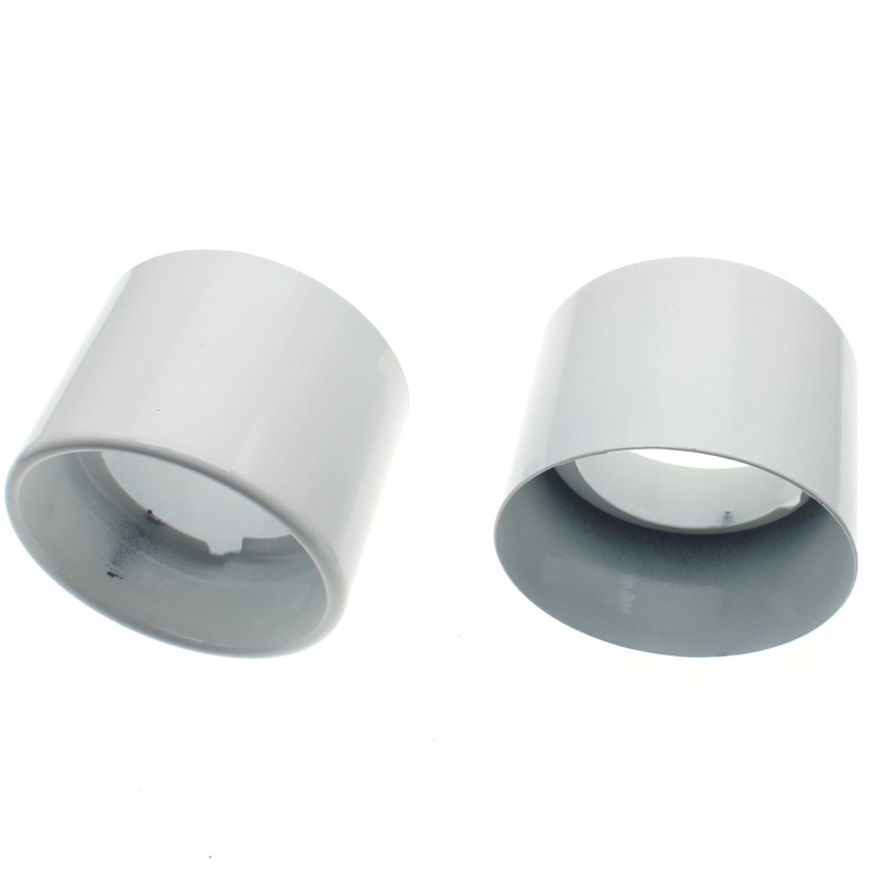 FDXGYH Light Socket Shade Rings 2 Pack Metal Lamp Shade