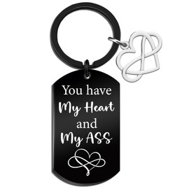 Cxulquvs Funny Keychain Gifts for Boyfriend Best Anniversary Birthday Gifts Ideas for Him Romantic Gift for Boyfriend Valentines Day Gifts for Him