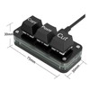 NOVVAOGO Copy Keyboard, Cut Copy Paste Keyboard, One Handed Macro