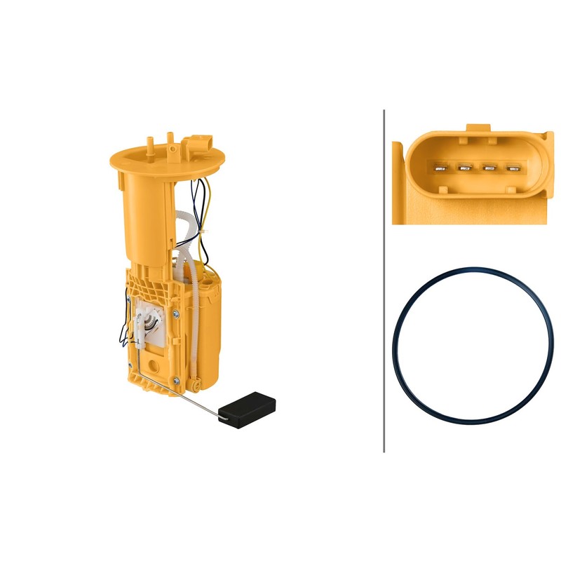 HELLA 8TF 358 305-441 Electric Fuel Delivery Unit 4-Pin with
