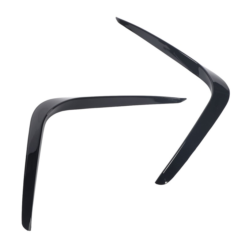 1 Pair Front Air Vent Splitter Enhanced Aerodynamics Splitter Trim