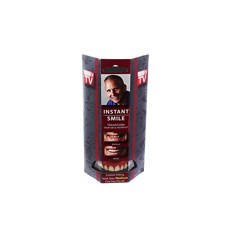 Billy Bob Instant Smile Deluxe Costume Teeth: Medium