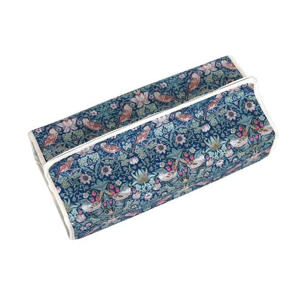 DDintex FLORET LONDON Tissue Cover, Strawberry Thief, Green, 9.8 x 4.7 x 2.6 inches (25 x 12 x 6.5 cm) [With Liberty Print]