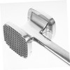 Alipis Double-Sided Meat Mallet for Kitchen Aluminum Beef Hammer Meat