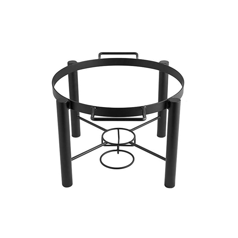 TableTop King Wrought Iron Pillar Round Chafer Stand