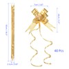 M METERXITY 40 Pack Pull Bows - Gold Thread Style