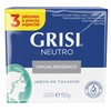 GRISI Neutro Jabón Tripack, 150 gr, blanco