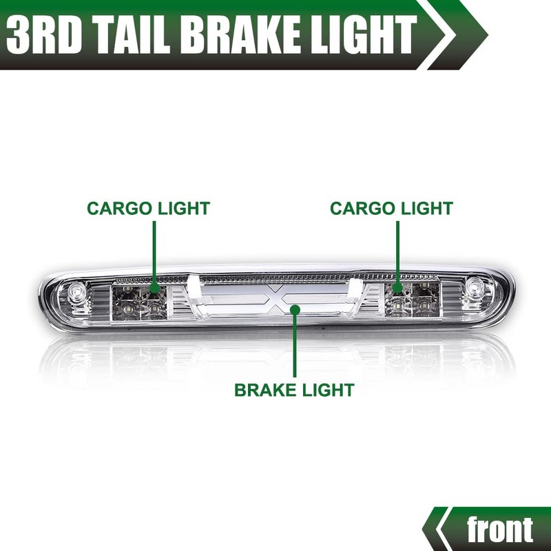 G-PLUS LED Third Brake Light Compatible With 07-14 Chevy Silverado/GMC