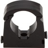 ROHANS Single 15mm HINGED Pipe Clips TS15 for PIPEWORK Black,