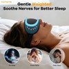 Blackout Weighted Eye Mask for Sleep: Gentle Deep-Pressure 3D Contoured