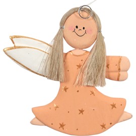 Guardian Angel, Christmas Angel, Christmas Tree Decoration - 6 in 7 Colours / Variant: Colour: White