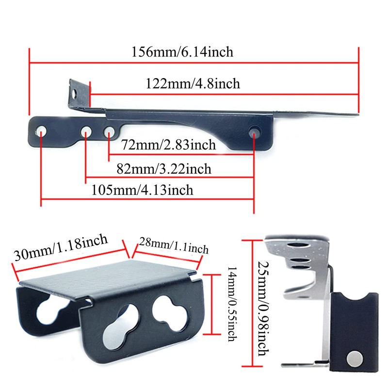 3 Fan Mounts PCI Slot Bracket 20 Screws 4 Ports