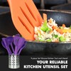 Chef Craft Premium Silicone Kitchen Tool and Utensil Set, 9
