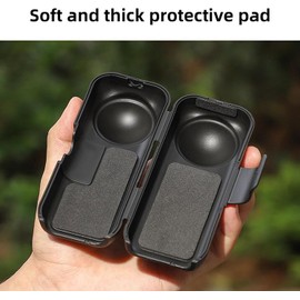 Bediffer Funda Protectora para Cámara Deportiva con Diseño a Prueba de Golpes para X5 X4, Accesorios de Viaje Ligeros