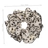 VICASKY Retro Leopard Print Scrunchy for Women Durable Cloth Hair