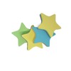 GUMTAPE Star Shape Sticky Notes 76 mm x 76mm, 100