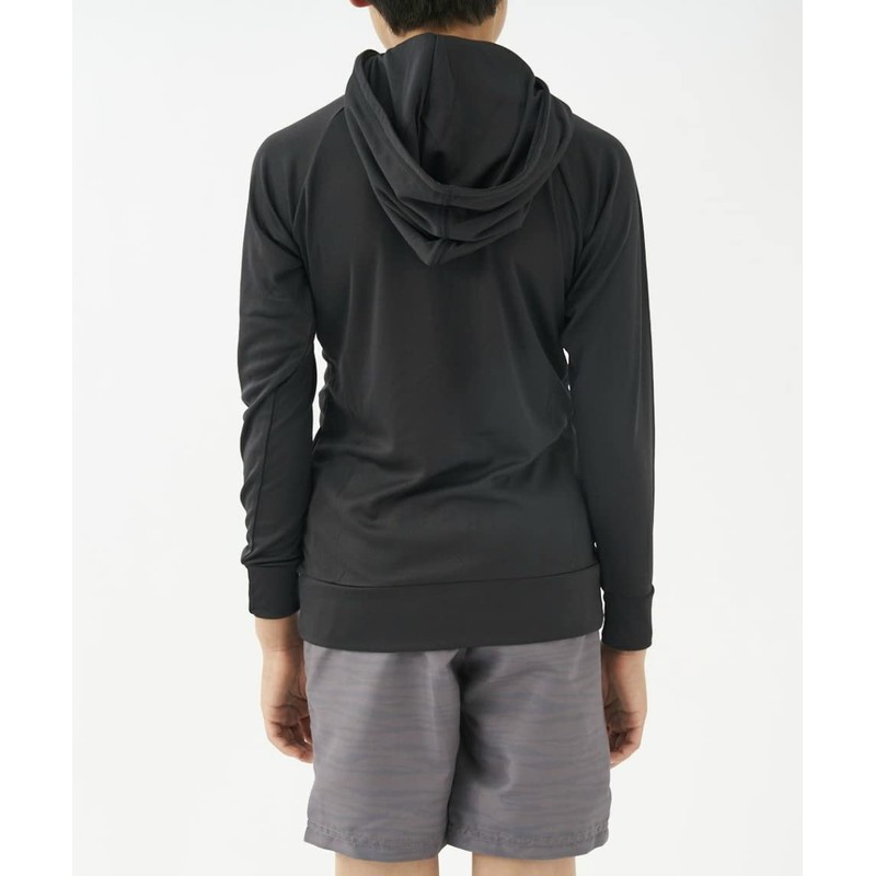 Ocean Pacific 569433 Kids One-Point Logo Rash Guard, Black