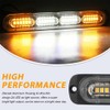 Magik 1-2 Pc 24V Bright LED Emergency Strobe Lights Warning