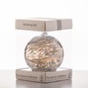 Wedding Gift Friendship Ball, 10cm, silver, gift boxed with ribbon