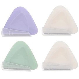 Healifty 4pcs Eyebrow Razor Set Precision Trimming Scissors Manual Brow Shaver Eyebrow Knife Compact for Travel