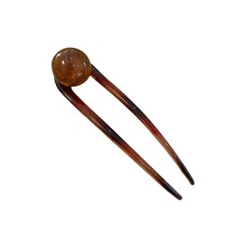 EZ PEACH U Pin, Plastic Acetate, U-shaped Pin, Women's, Ame-Ball, U-shaped Comb, Hair Pin, Yukata, Shichi-Go-San Hair Accessory, For Coming of Age of Arts, Hakama, Kimono, Furisode, Kimono, Kimono,