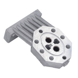 Log Splitter Pump Casting Housing, Electric Hydraulic Machine Universal Replacement Parts, Log Splitter Pump Casting Housing for FM8 FM10 FM16 Series Electric Wood Splitters