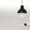 9 Inch T2 Pendant Set for BC Lamps in White
