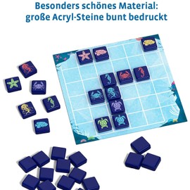 Kosmos 691554 Aqualin - School or Get Schooled, Board Game for 2 Players Ages 10 years and up.