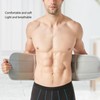 XL Back Brace Grey Breathable Removable Lumbar Support Back Brace