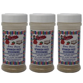Bolner's Fiesta Mexican Seasonings & Spices 4.5oz - 6oz (Pack of 3) Choose Flavor Below (Spanish Rice Seasoning 4.5oz)